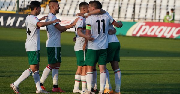 Националният отбор на България до 21 години започна обещаващо евроквалификациите