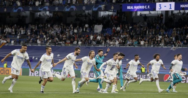 "Реал Мадрид е извън този свят" е заглавието на базирания